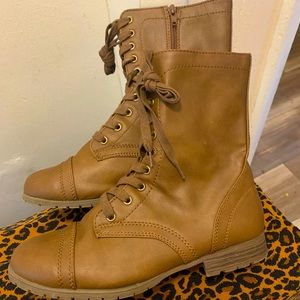 NWOT Time and Tru Faux Leather Boots